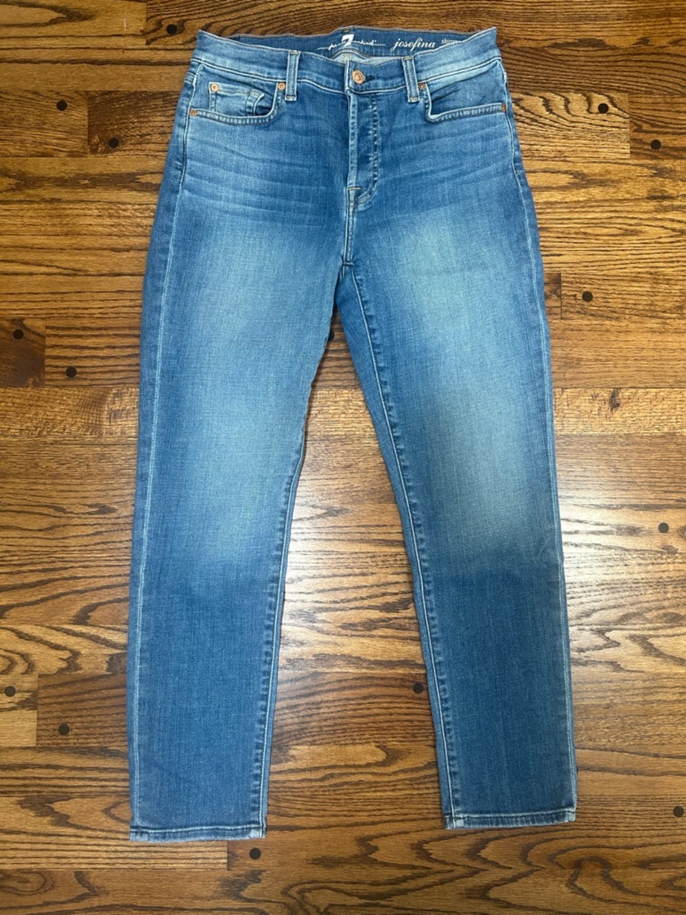 7 For All Mankind josefina skinny boyfriend jeans